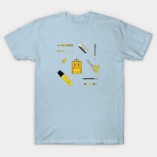 School Supplies - Yellow T-Shirt